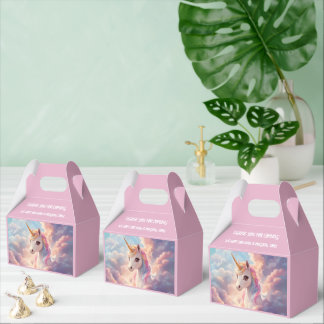Magical Unicorn Party Favour Box