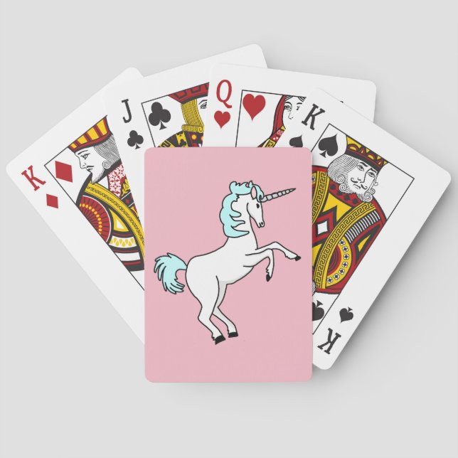 Magical Unicorn Playing Cards (Back)