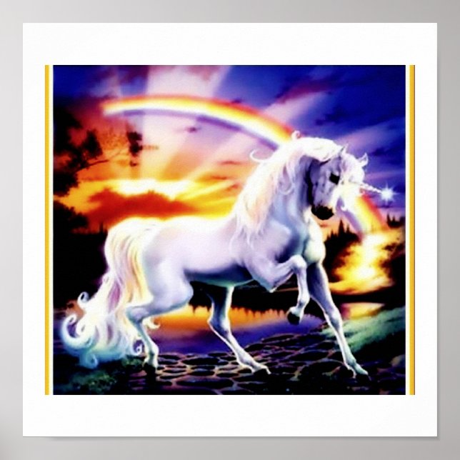 Magical Unicorn Poster (Front)