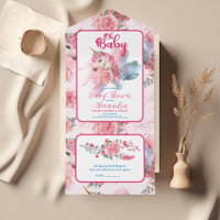 Magical Unicorn Rainbow Baby Shower
