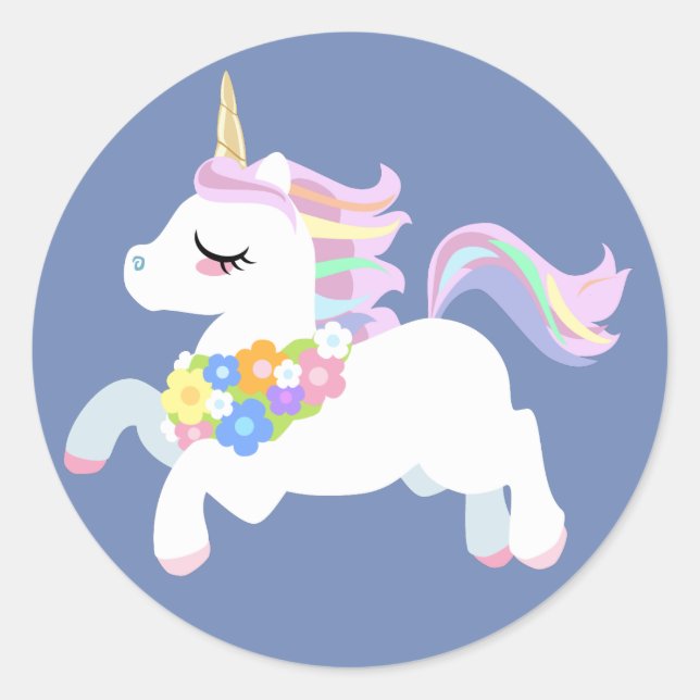 Magical Unicorn Stickers (Front)