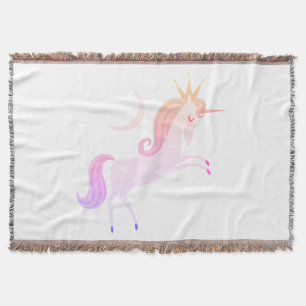 magical unicorn throw blanket