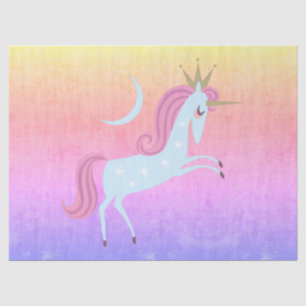 magical unicorn tissue paper