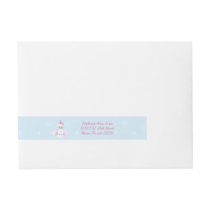 Magical Unicorn Wraparound Address Label
