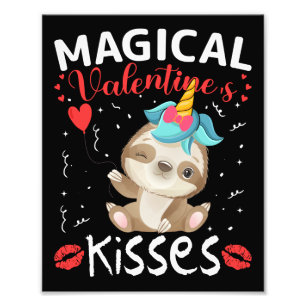Magical Valentine's Kisses Photo Print