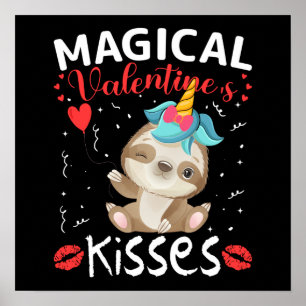 Magical Valentine's Kisses Poster