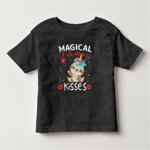 Magical Valentine's Kisses Toddler T-Shirt