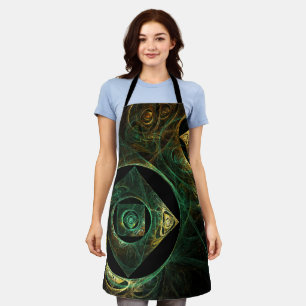 Magical Vibrations Abstract Art Apron