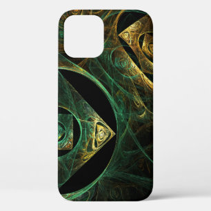 Magical Vibrations Abstract Art iPhone 12 Case