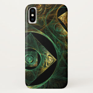 Magical Vibrations Abstract Art iPhone X Case