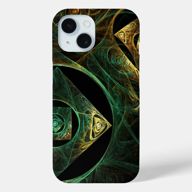 Magical Vibrations Abstract Art Case-Mate iPhone Case (Back)