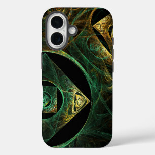 Magical Vibrations Abstract Art iPhone 16 Case