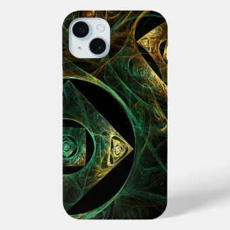Magical Vibrations Abstract Art iPhone 15 Mini Case
