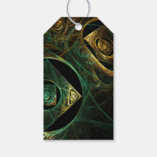 Magical Vibrations Abstract Art Gift Tags