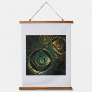 Magical Vibrations Abstract Art Hanging Tapestry