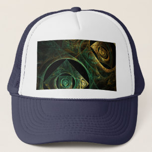 Magical Vibrations Abstract Art Hat