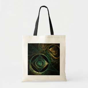 Magical Vibrations Abstract Art Tote Bag