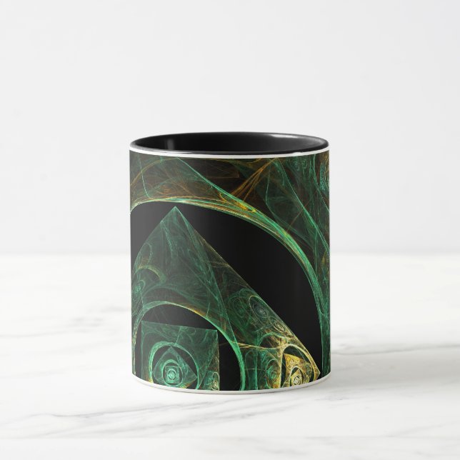 Magical Vibrations Abstract Coffee Mug (Center)