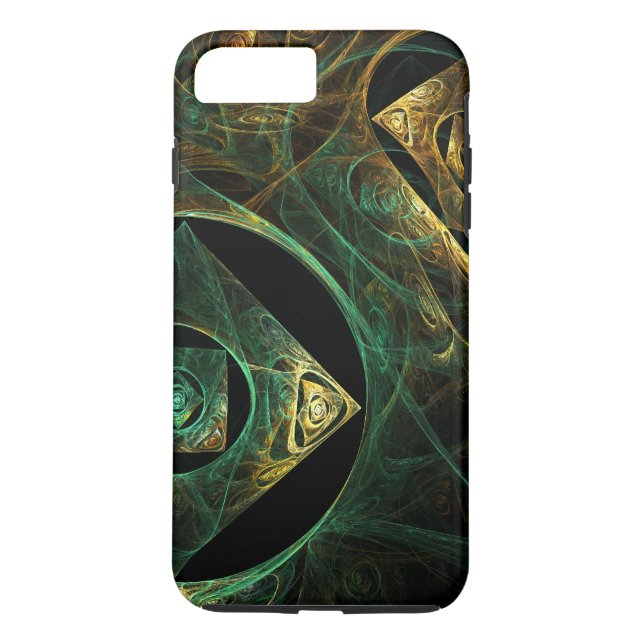 Magical Vibrations Abstract Fractal Art Design Case-Mate iPhone Case (Back)