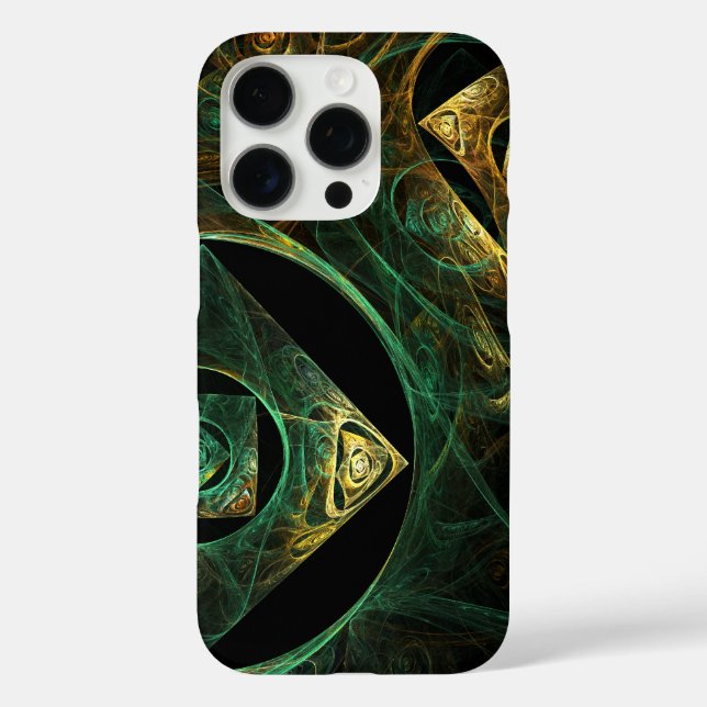 Magical Vibrations Abstract Fractal Art Design Case-Mate iPhone Case (Back)