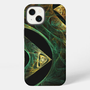 Magical Vibrations Abstract Fractal Art Design iPhone Case
