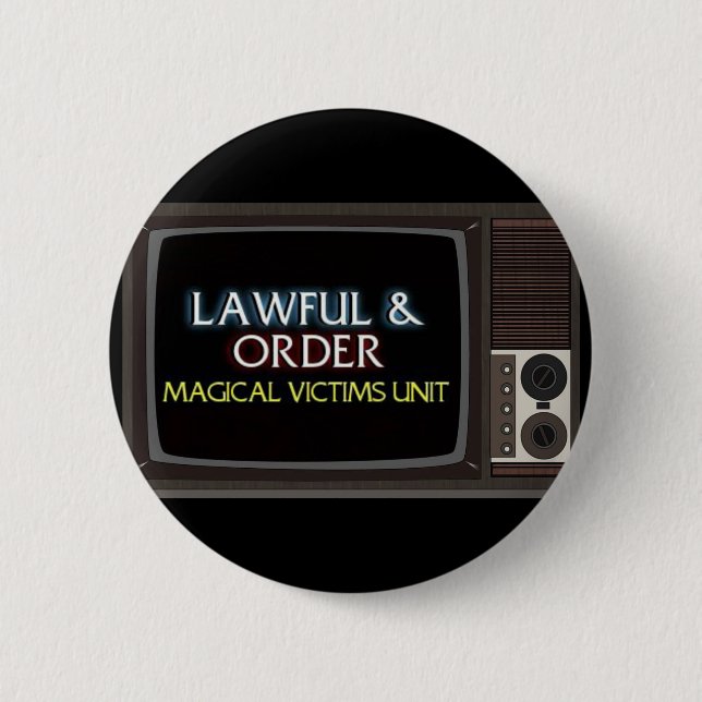 Magical Victims Unit 6 Cm Round Badge (Front)