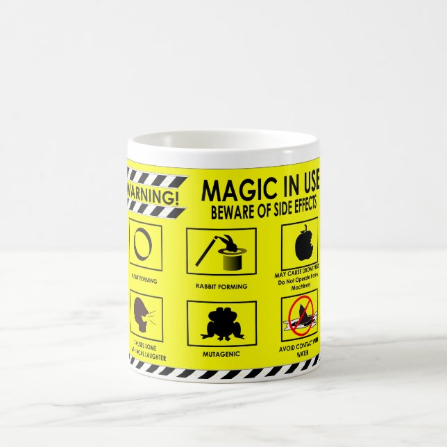 Magical Warnings: Mug (Center)