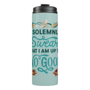 Magical Watercolor "I Solemnly Swear" Thermal Tumbler
