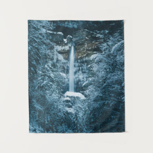 Magical waterfall Peričnik in Mojstrana, Slovenia Tapestry