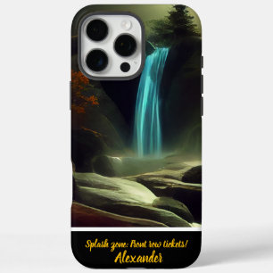 Magical waterfalls at night, uniquely yours Case-M iPhone 16 Pro Max Case