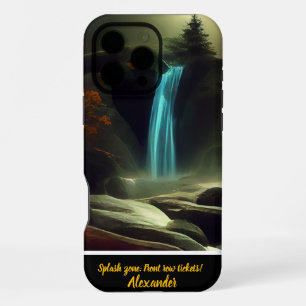 Magical waterfalls at night, uniquely yours Case-M iPhone 16 Pro Max Case