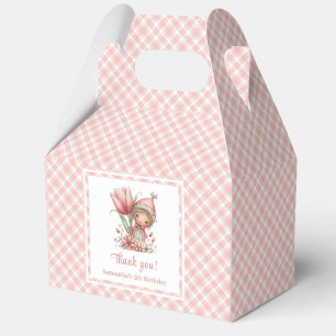 Magical Whimsy Pink Floral Girl Birthday Favour Bo Box