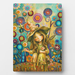 Magical Whispers Amongst The Flowers Plaque