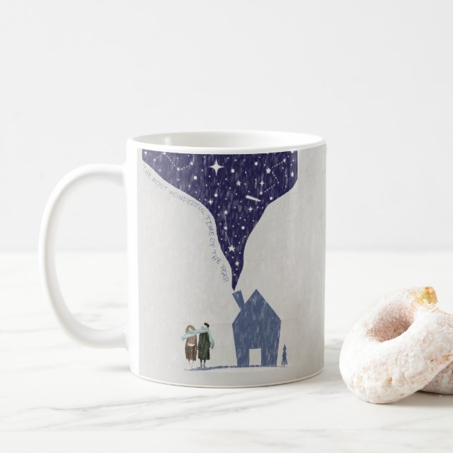 Magical Winter Love Coffee Mug (With Donut)