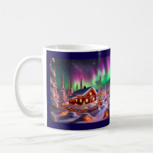 Magical Winter Wonderland: Santa's Village Coffee Mug
