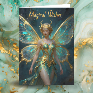 Magical Wishes for an Enchanted Birthday Card