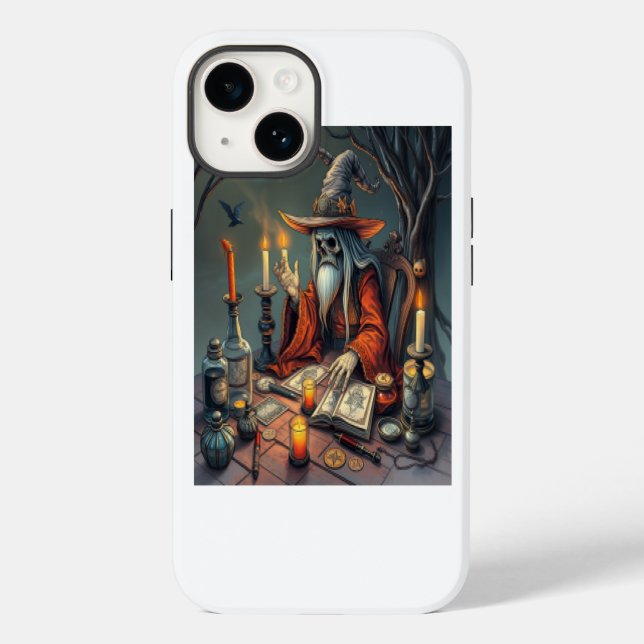 Magical witch man  Case-Mate iPhone case (Back)