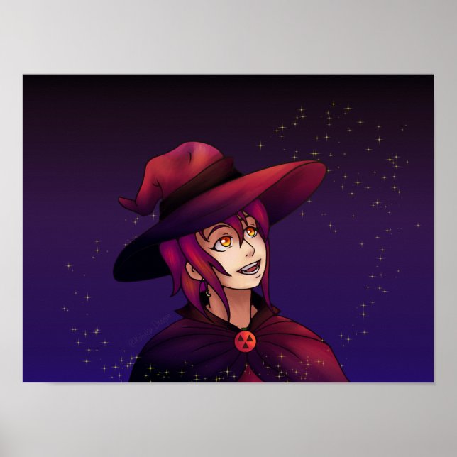 Magical Witch Poster (Front)