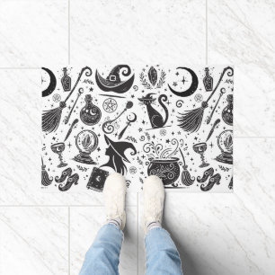 Magical Witch Whimsical Wiccan Pagan Doormat