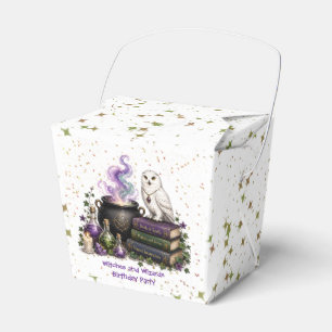 Magical Witches & Wizard Birthday Party Favour Box