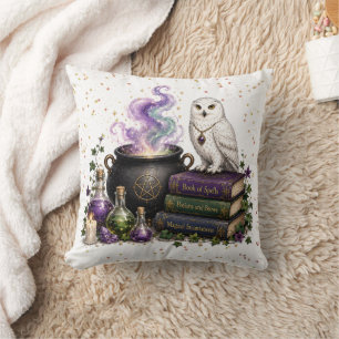 Magical Witches & Wizard Birthday Party Gift Cushion