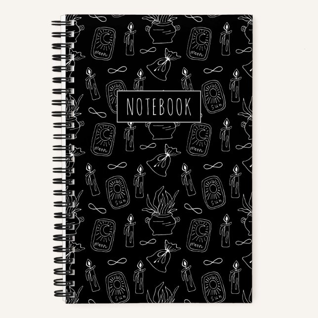 Magical Witchy  Notebook (Front)