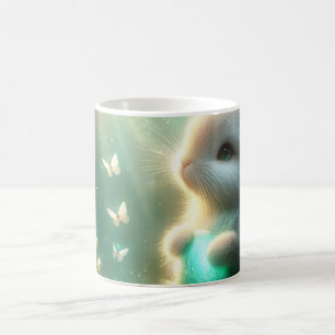 Magical Woodland Forest Bunny Egg Coffee Mug
