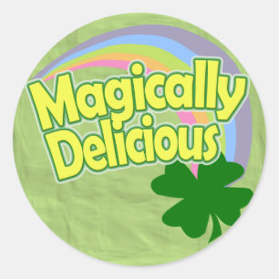 Magically Delicious Classic Round Sticker