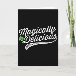 Magically Delicious Funny St. Patrick's Day  Card