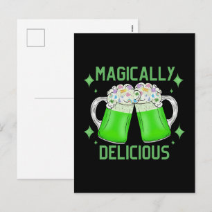 Magically delicious holiday postcard