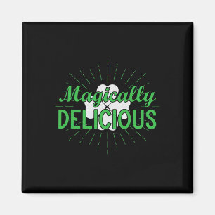 Magically Delicious Lucky Charms Men Women St Patr Magnet