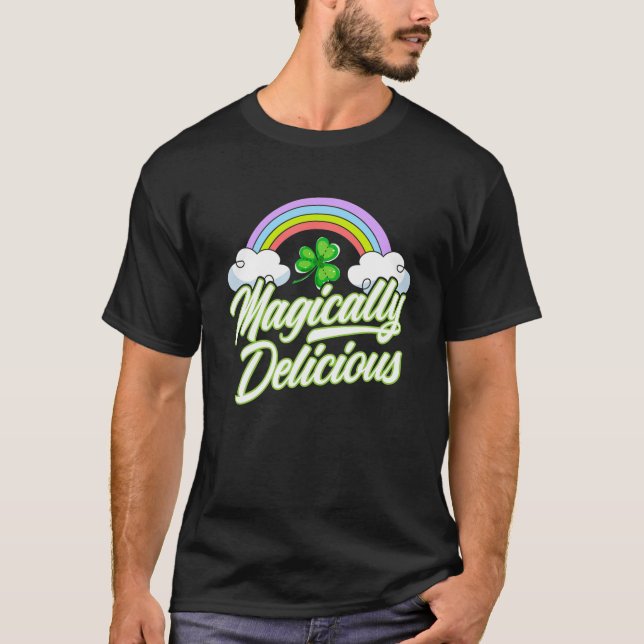 Magically Delicious Shenanigan Saint Patrick's Day T-Shirt (Front)
