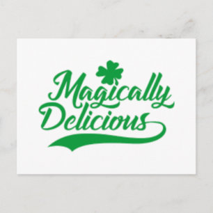 Magically Delicious St. Patrick's Day Postcard