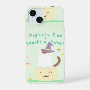 Magically Kind & Spookily Sweet – Cute Pastel Hall iPhone 15 Case